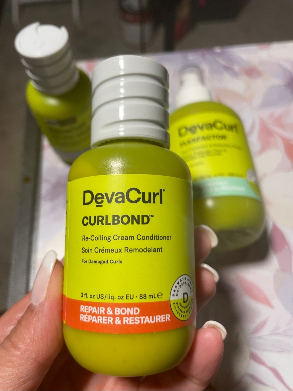 DevaCurl Trio Bundle for Curly Hair 👩🦱 Flex Factor, Curl Bond& No-Poo Original - Picture 3 of 4